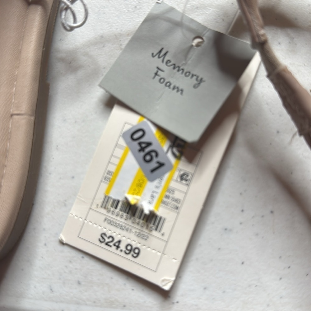 NWT A New Day Lara Sandals Off White Size 9 - Picture 7 of 8